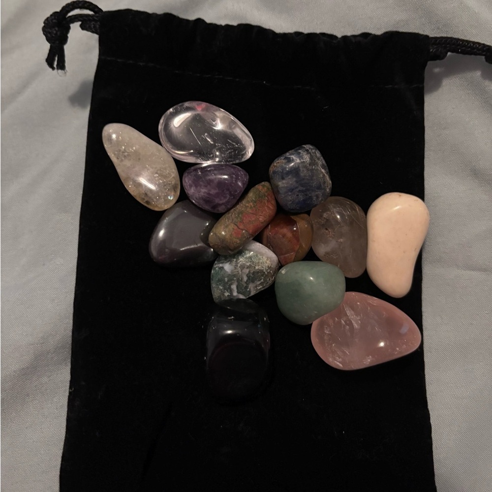 Set of 3 crystal collections - Picture 1 of 3